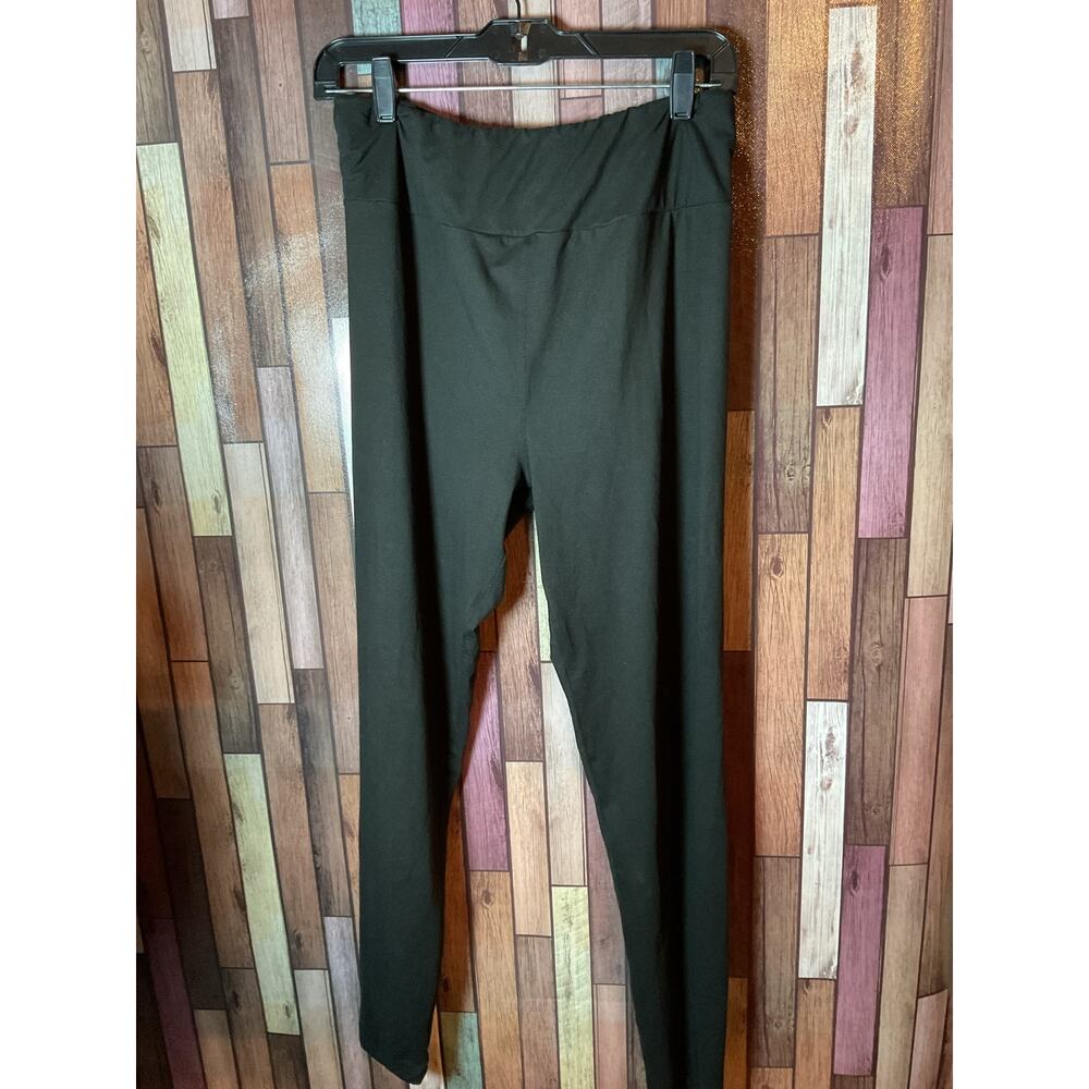 Lularoe Solid Black Leggings Buttery Soft Women’s Size Tall and Curvy T&C